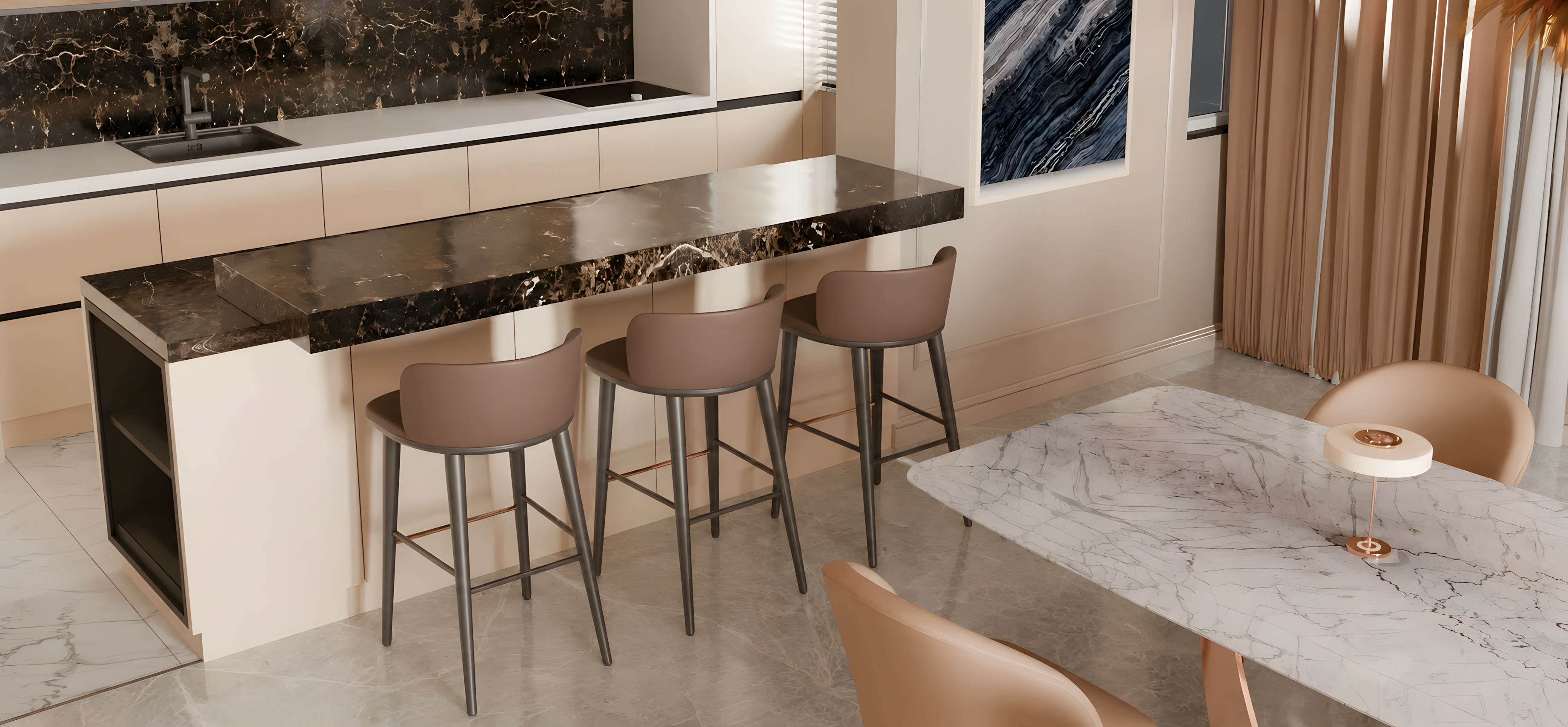 Maha Karya Marmer natural stone interior